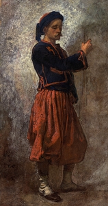 A Zouave [1856–62] by Thomas Couture [1815–1879]